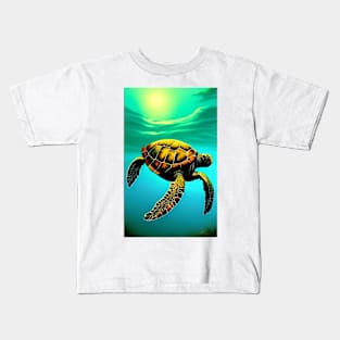 Sea turtle Kids T-Shirt